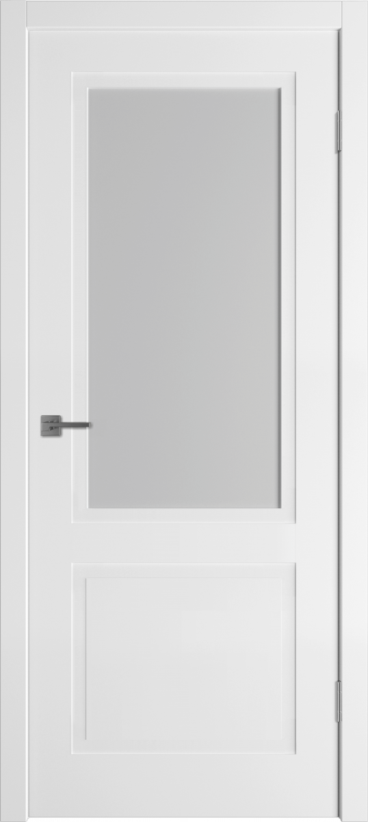 Межкомнатная дверь ВФД Winter Flat 2 ПО White Cloud