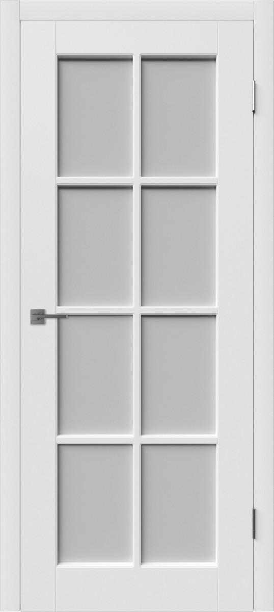 Межкомнатная дверь ВФД Winter Porta ПО White Cloud