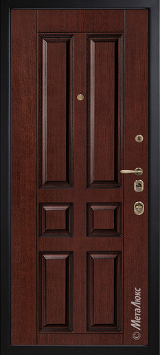 Входная металлическая дверь АртВуд М1701/10 Sicurezza Basic