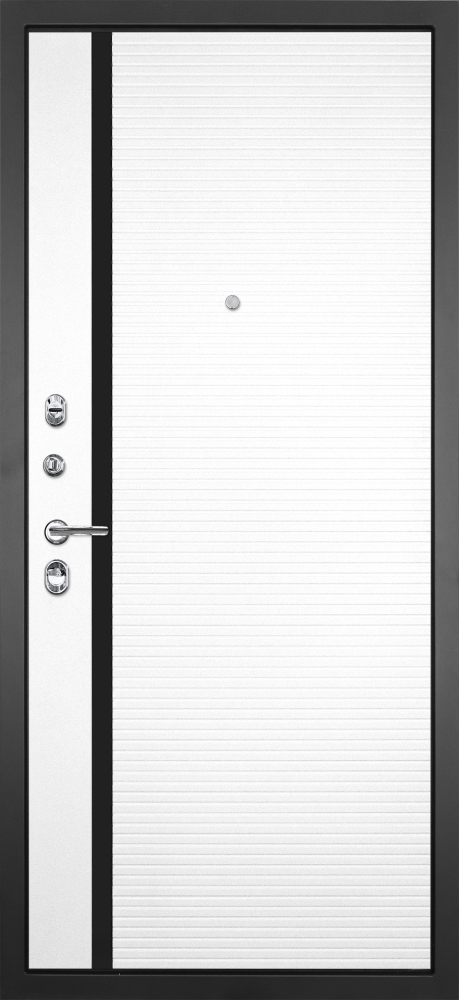 Входная Дверь Гранит C7 - 053 Пиано белая 12мм