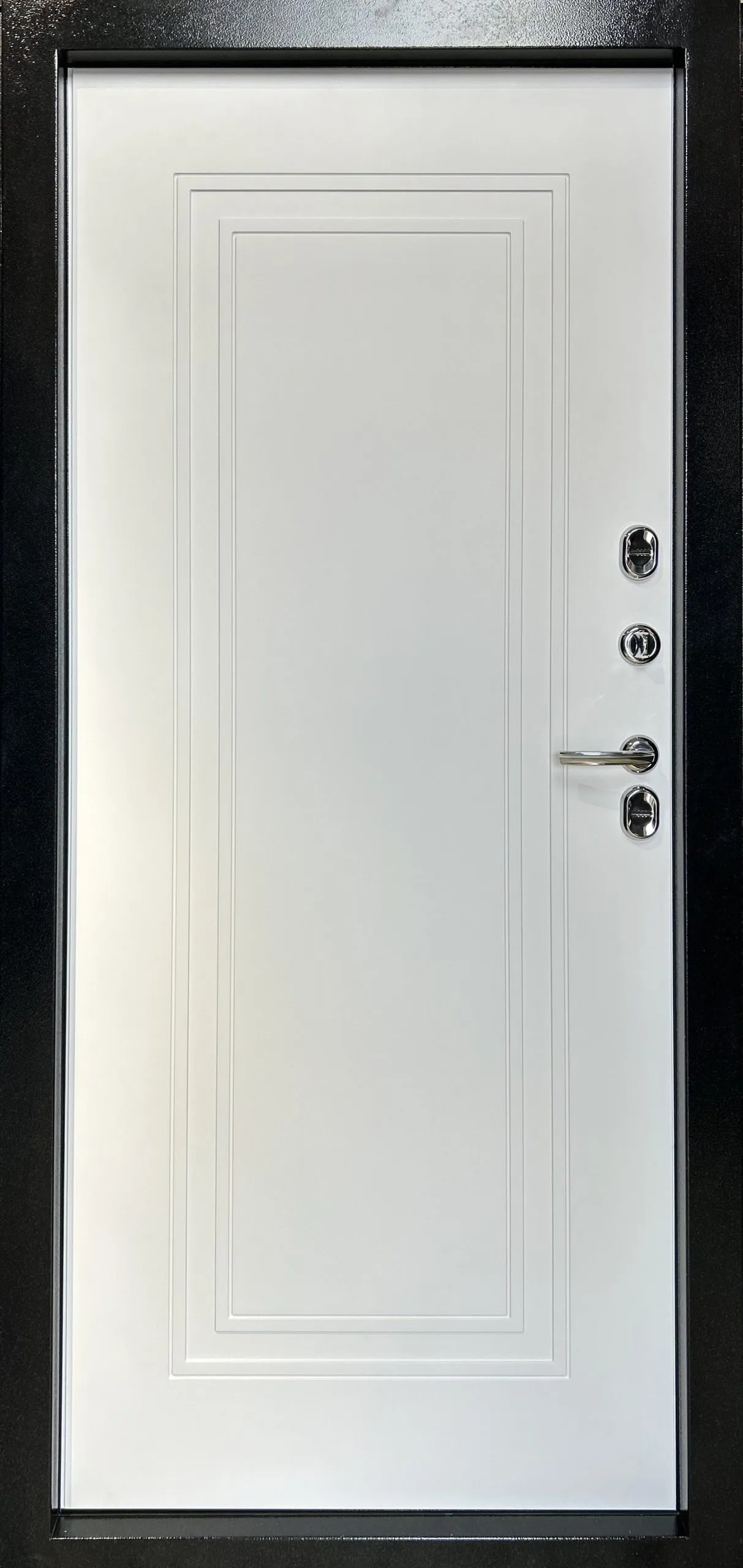 Входная дверь MXDoors ТЕРМО Антик черный средний