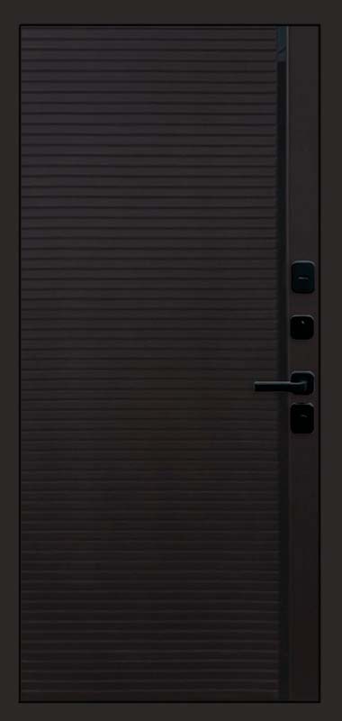 Входная дверь Графит Line Porte black